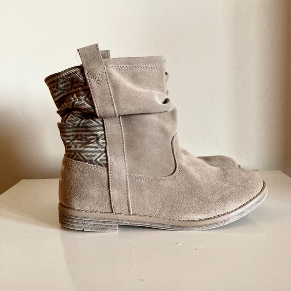 Toms leather Laurel boots, girls 4, women’s 6-6.5 - Picture 2 of 7